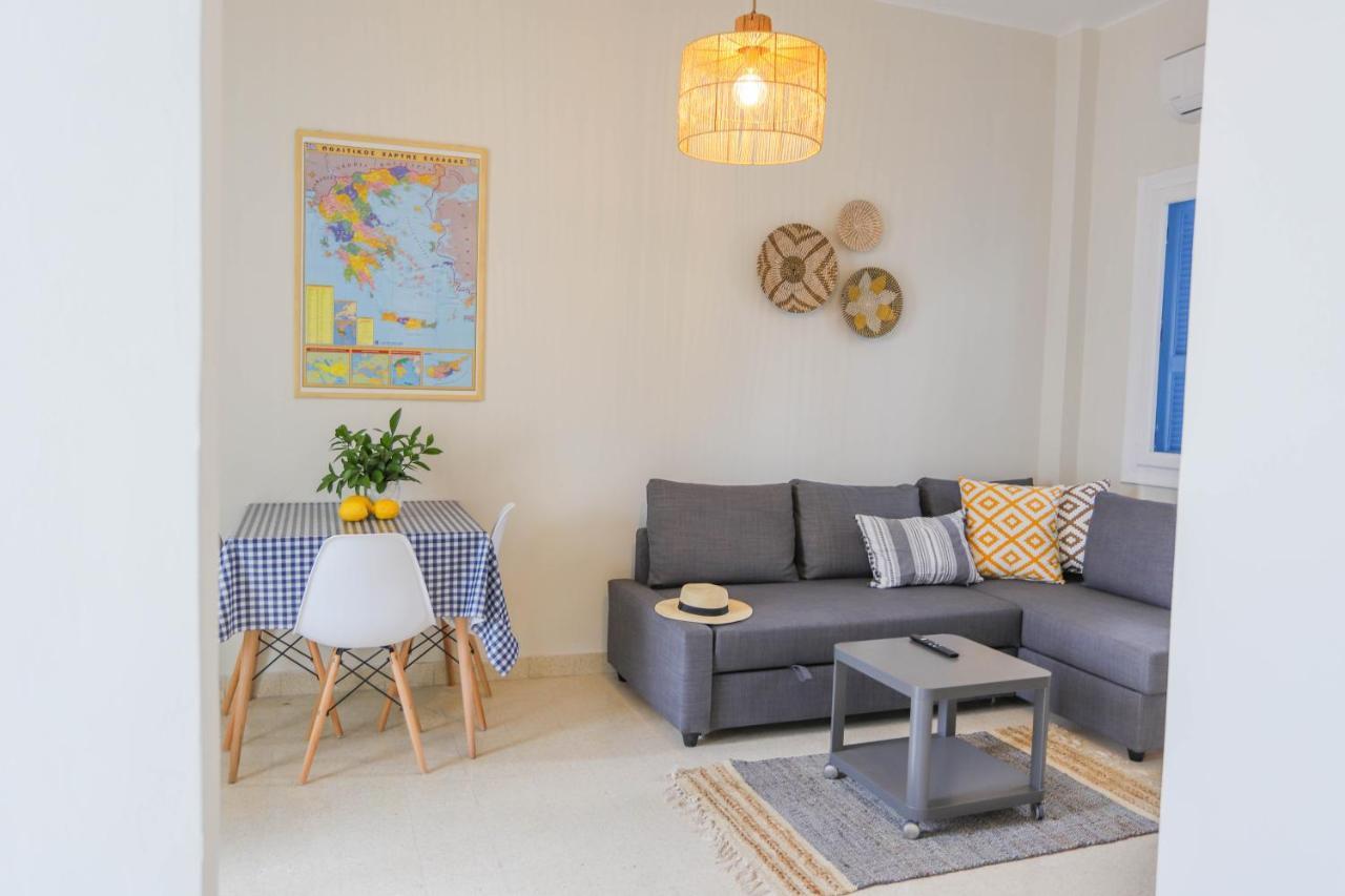 Traditional Town Garden Apartment Rhodes City Esterno foto