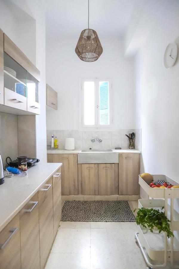 Traditional Town Garden Apartment Rhodes City Esterno foto