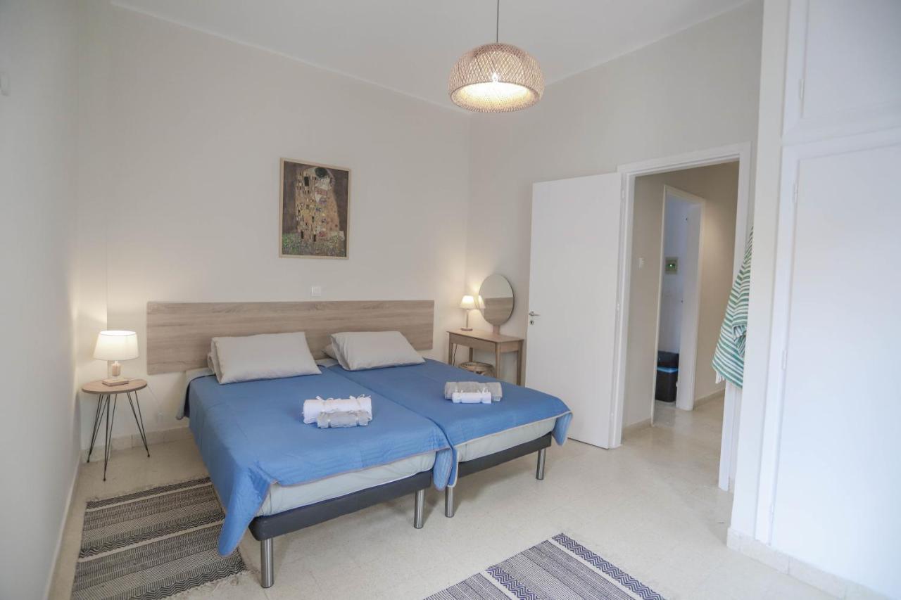 Traditional Town Garden Apartment Rhodes City Esterno foto