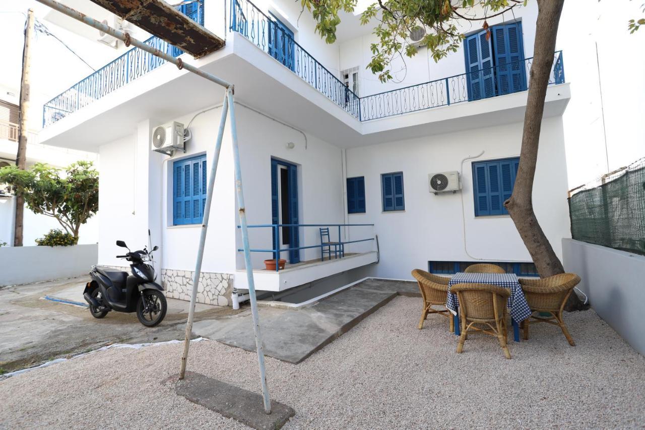 Traditional Town Garden Apartment Rhodes City Esterno foto